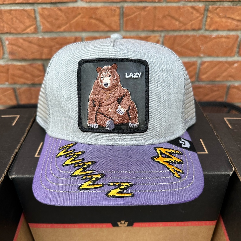 Goorin Bros The Farm Animal High Lazy Bear Meh NEW